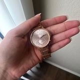 Michael Kors Jaryn Rose Gold Dial Rose Gold Steel Strap Watch for Women - MK3621 Authentic Buy Shop Now