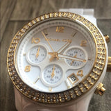 Michael Kors Runway White Dial White Steel Strap Watch for Women - MK5237 Authentic Buy Shop Now
