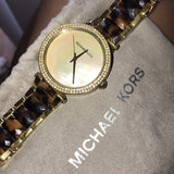 Michael Kors Parker Mother Of Pearl White Dial Two Tone Steel Strap Watch For Women - MK6518 Authentic Buy Shop Now