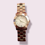 Marc Jacobs Amy Gold Dial Gold Steel Strap Watch for Women - MBM8612 Authentic Buy Shop Now