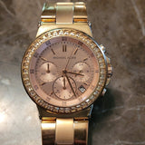 Michael Kors Dylan Rose Gold Rose Gold Steel Strap Watch for Women - MK5586 Authentic Buy Shop Now