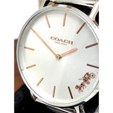 Coach Perry White Dial Silver Mesh Bracelet Watch for Women - 14503124 Authentic Buy Shop Now