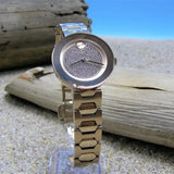 Movado Bold Crystal Gold Dial Gold Steel Strap Watch For Women - 3600492 Authentic Buy Shop Now