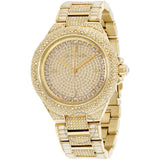 Michael Kors Camille Diamonds Gold Dial Gold Steel Strap Watch for Women - MK5720 Authentic Buy Shop Now