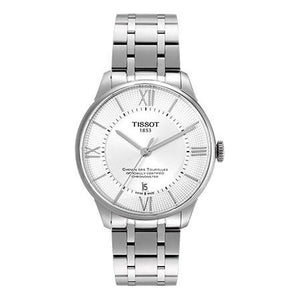 Tissot T Classic Chemin Des Tourelles Silver Dial Silver Steel Strap Watch For Men - T099.408.11.038.00 Authentic Buy Shop Now