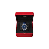 Cartier Ballon Bleu De Cartier Blue Dial Blue Leather Strap Watch for Men - WSBB0027 Authentic Buy Shop Now