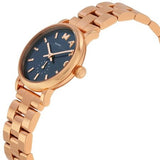 Marc Jacobs Baker Blue Dial Rose Gold Steel Strap Watch for Women - MBM3330 Authentic Buy Shop Now