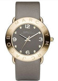 Marc Jacobs Amy Grey Dial Grey Leather Strap Watch for Women - MBM1153 Authentic Buy Shop Now