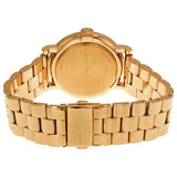 Marc Jacobs Baker Blue Dial Rose Gold Steel Strap Watch for Women - MBM3330 Authentic Buy Shop Now