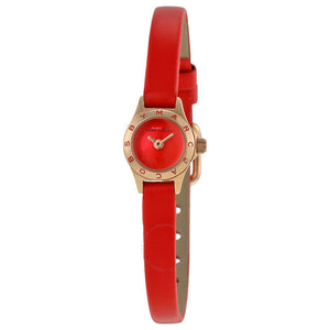 Marc Jacobs Blade Red Dial Red Leather Strap Watch for Women - MBM1343 Authentic Buy Shop Now