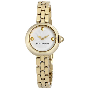Marc Jacobs Courtney White Dial Gold Steel Strap Watch for Women - MJ3457 Authentic Buy Shop Now