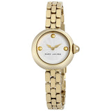 Marc Jacobs Courtney White Dial Gold Steel Strap Watch for Women - MJ3457 Authentic Buy Shop Now