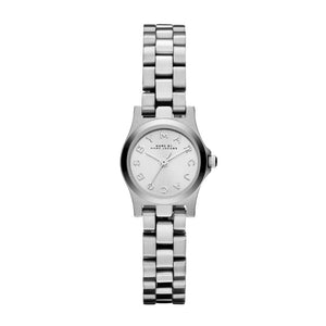 Marc Jacobs Henry Dinky Silver Dial Silver Steel Strap Watch for Women - MBM3198 Authentic Buy Shop Now