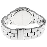 Marc Jacobs Henry Chronograph Silver Dial Silver Steel Strap Watch for Women - MBM3104 Authentic Buy Shop Now