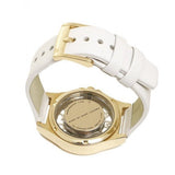 Marc Jacobs Henry Skeleton White Dial White Leather Strap Watch for Women - MBM1339 Authentic Buy Shop Now