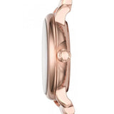 Marc Jacobs Baker Navy Blue Dial Rose Gold Steel Strap Watch for Women - MBM3332 Authentic Buy Shop Now