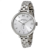 Marc Jacobs Sally Silver Dial Silver Steel Strap Watch for Women - MBM3362 Authentic Buy Shop Now