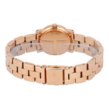 Marc Jacobs Mini Amy White Dial Rose Gold Steel Strap Watch for Women - MBM3078 Authentic Buy Shop Now
