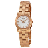 Marc Jacobs Mini Amy White Dial Rose Gold Steel Strap Watch for Women - MBM3078 Authentic Buy Shop Now