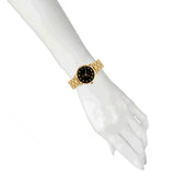 Marc Jacobs Baker Black Dial Gold Steel Strap Watch for Women - MBM3355 Authentic Buy Shop Now