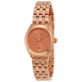 Marc Jacobs Peeker Pink Dial Rose Gold Stainless Steel Strap Watch for Women - MBM3377 Authentic Buy Shop Now