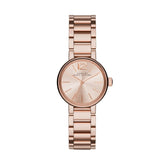 Marc Jacobs Peggy Rose Gold Dial Rose Gold Steel Strap Watch for Women - MBM3406 Authentic Buy Shop Now