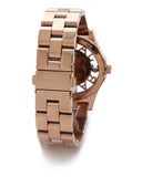 Marc Jacobs Henry Rose Gold Dial Rose Gold Steel Strap Watch for Women - MBM3293 Authentic Buy Shop Now