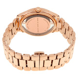 Marc Jacobs Tether Transparent Rose Gold Dial Rose Gold Steel Strap Watch for Women - MBM3414 Authentic Buy Shop Now
