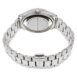 Marc Jacobs Tether Transparent Silver Dial Silver Steel Strap Watch for Women - MBM3412 Authentic Buy Shop Now