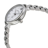 Marc Jacobs Sally White Dial Silver Steel Strap Watch for Women - MBM8642 Authentic Buy Shop Now