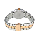 Marc Jacobs Baker White Dial Two Tone Steel Strap Watch for Women - MBM3312 Authentic Buy Shop Now