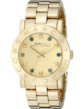Marc Jacobs Amy Dexter Gold Dial Gold Steel Strap Watch for Women - MBM3215 Authentic Buy Shop Now