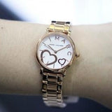 Marc Jacobs Classic White Dial Rose Gold Steel Strap Watch for Women - MJ3592 Authentic Buy Shop Now