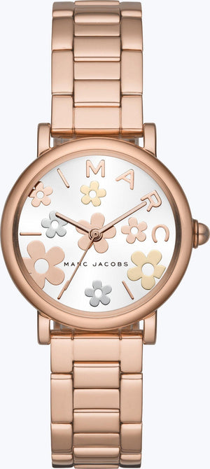 Marc Jacobs Classic White Dial Rose Gold Steel Strap Watch for Women - MJ3582 Authentic Buy Shop Now