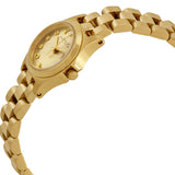 Marc Jacobs Henry Dinky Gold Dial Gold Steel Strap Watch for Women - MBM3199 Authentic Buy Shop Now
