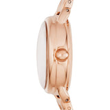 Marc Jacobs Betty White Dial Rose Gold Steel Strap Watch for Women - MJ3496 Authentic Buy Shop Now