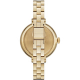 Marc Jacobs Sally Champagne Gold Dial Gold Steel Strap Watch for Women - MBM3363 Authentic Buy Shop Now