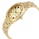 Marc Jacobs Mandy Gold Dial Gold Steel Strap Watch for Women - MJ3549 Authentic Buy Shop Now