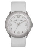 Marc Jacobs Blade White Dial White Leather Strap Watch for Women - MBM1223 Authentic Buy Shop Now