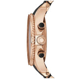 Marc Jacobs Rock Chronograph Black Dial Black Silicone Strap Watch for Women - MBM2553 Authentic Buy Shop Now
