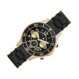Marc Jacobs Rock Chronograph Black Dial Black Silicone Strap Watch for Women - MBM2598 Authentic Buy Shop Now