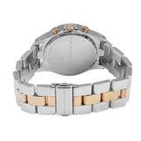 Marc Jacobs Henry Chronograph Silver Dial Two Tone Steel Strap Watch for Women - MBM3106 Authentic Buy Shop Now