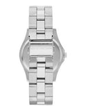 Marc Jacobs Blade Chronograph Silver Dial Silver Steel Strap Watch for Women - MBM3125 Authentic Buy Shop Now