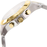 Marc Jacobs Blade Chronograph Silver Dial Two Tone Steel Strap Watch for Women - MBM3177 Authentic Buy Shop Now