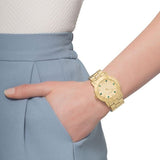 Marc Jacobs Amy Dexter Gold Dial Gold Steel Strap Watch for Women - MBM3215 Authentic Buy Shop Now