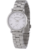 Marc Jacobs Baker White Dial Silver Steel Strap Watch for Women - MBM3246 Authentic Buy Shop Now