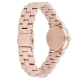 Marc Jacobs Baker White Dial Rose Gold Steel Strap Watch for Women - MBM3248 Authentic Buy Shop Now