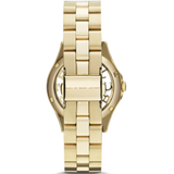 Marc Jacobs Henry Gold Dial Gold Steel Strap Watch for Women - MBM3292 Authentic Buy Shop Now