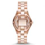 Marc Jacobs Henry Transparent Rose Gold Dial Rose Gold Steel Strap Watch for Women - MBM3339 Authentic Buy Shop Now