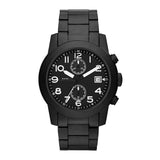 Marc Jacobs Larry Chronograph Black Dial Black Steel Strap Watch for Men - MBM5052 Authentic Buy Shop Now